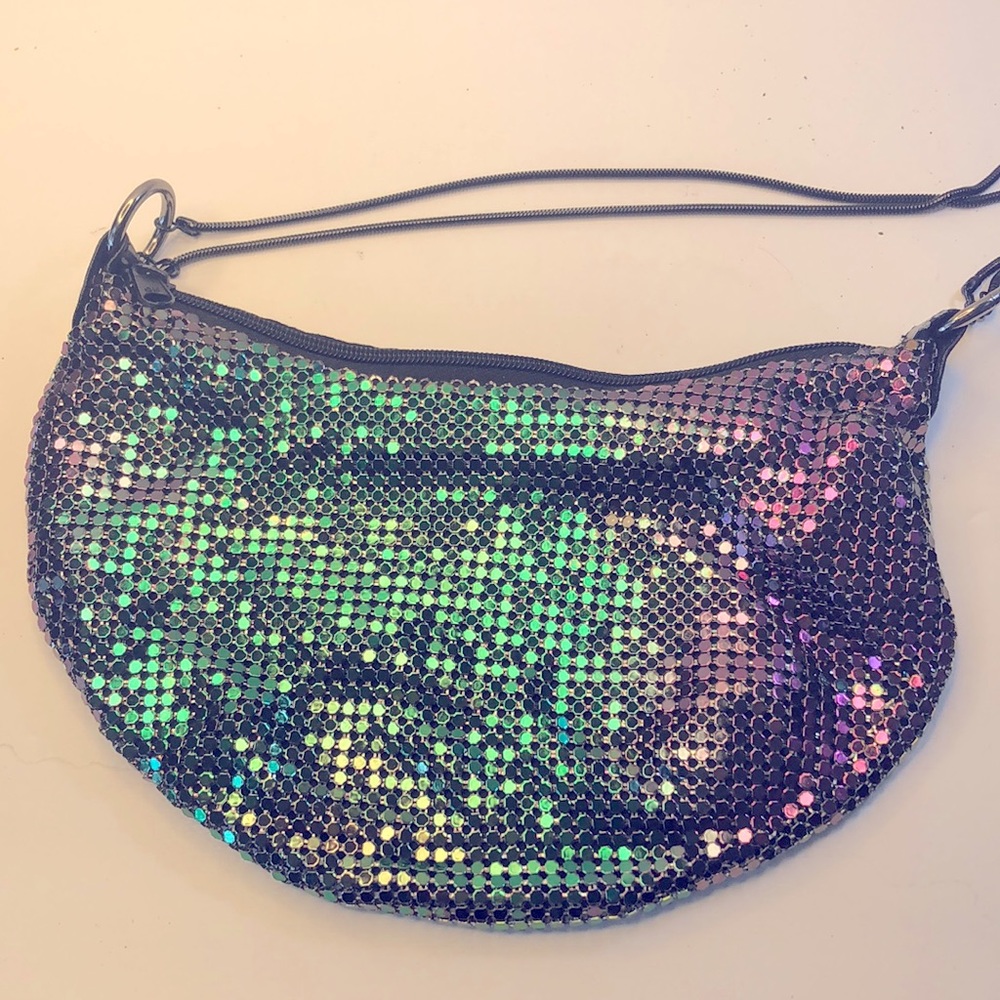 Multi colored clutch